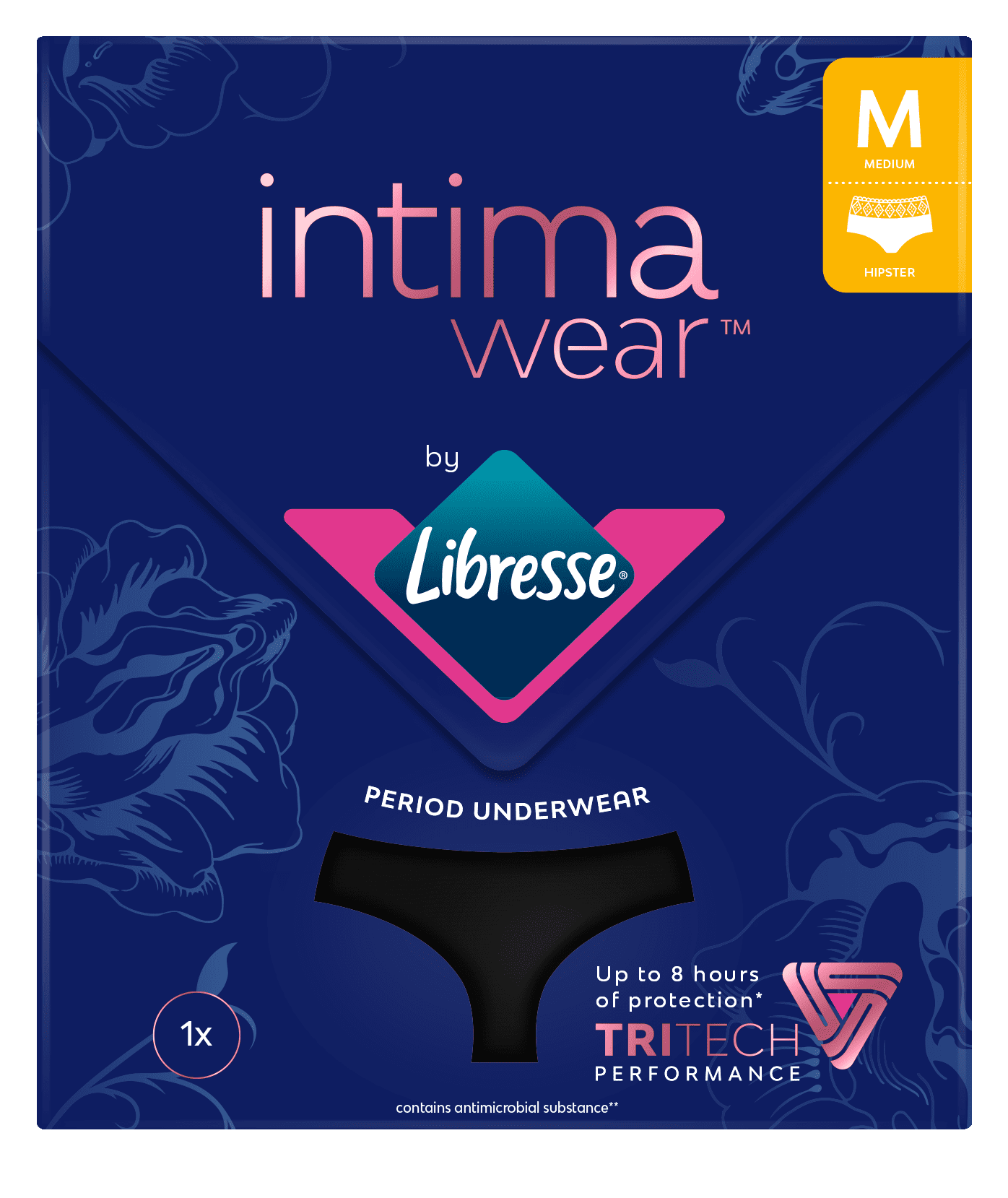 LIBRESSE Intimawear tíðabuxur Medium 4x1stk.