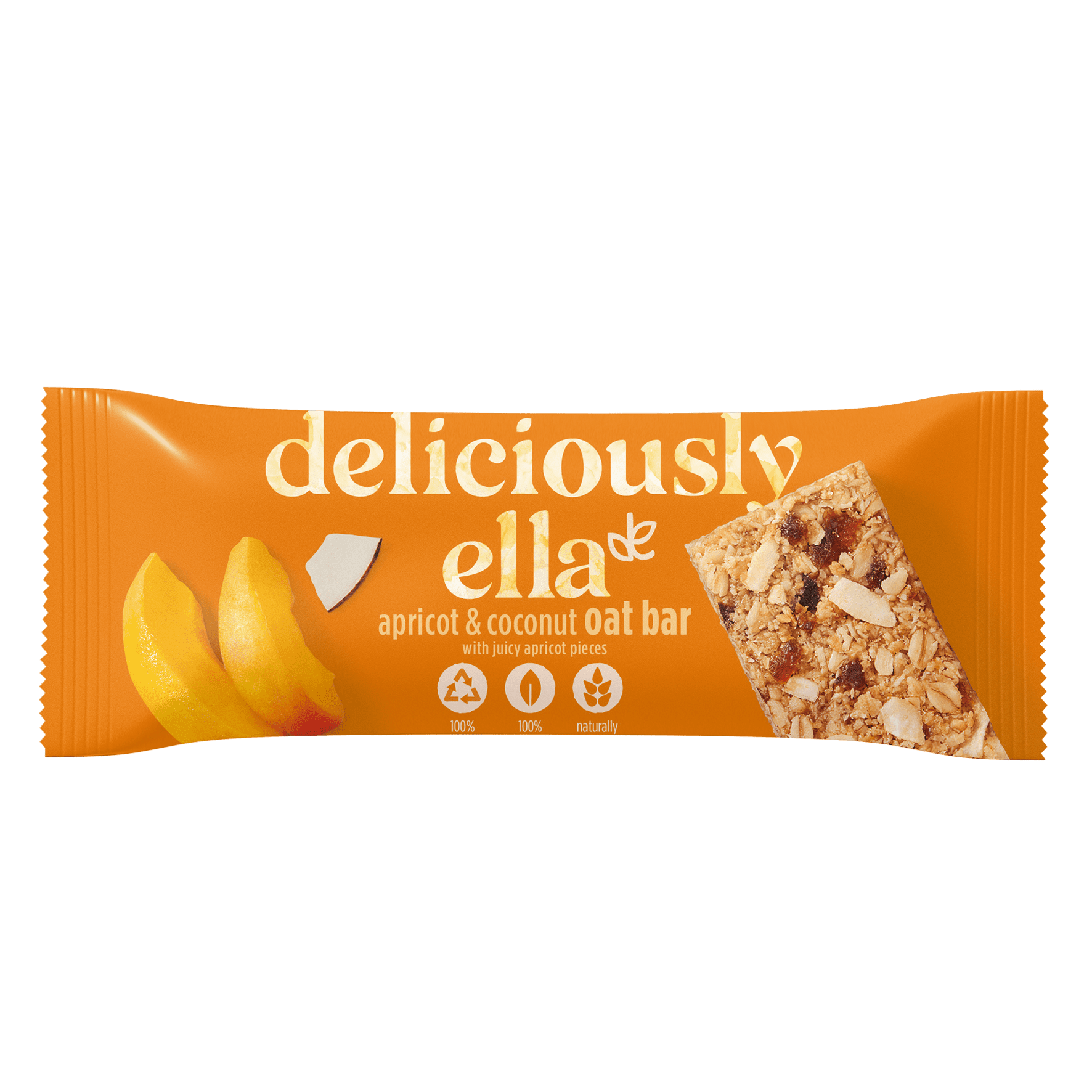 DE Apricot & coconut oat bar 16x50g