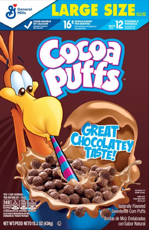 COCOA PUFFS 10 x 430g