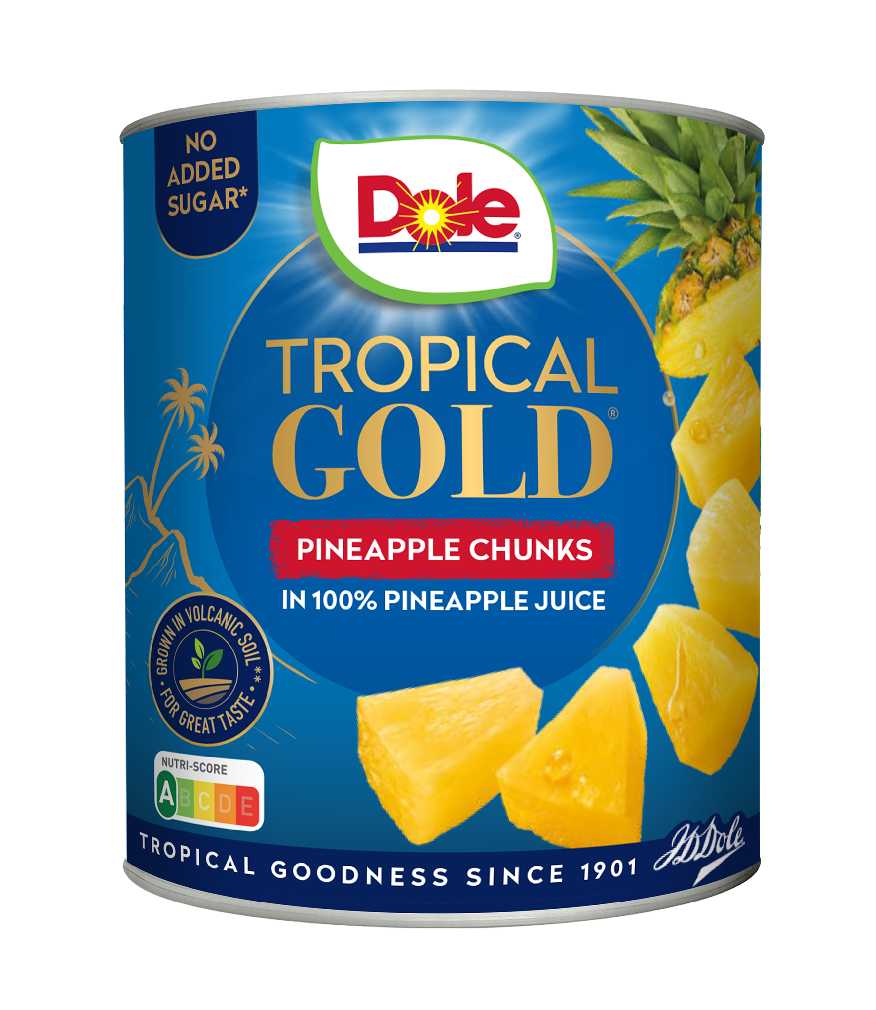 DOLE Ananas Gold bitar 6x432g