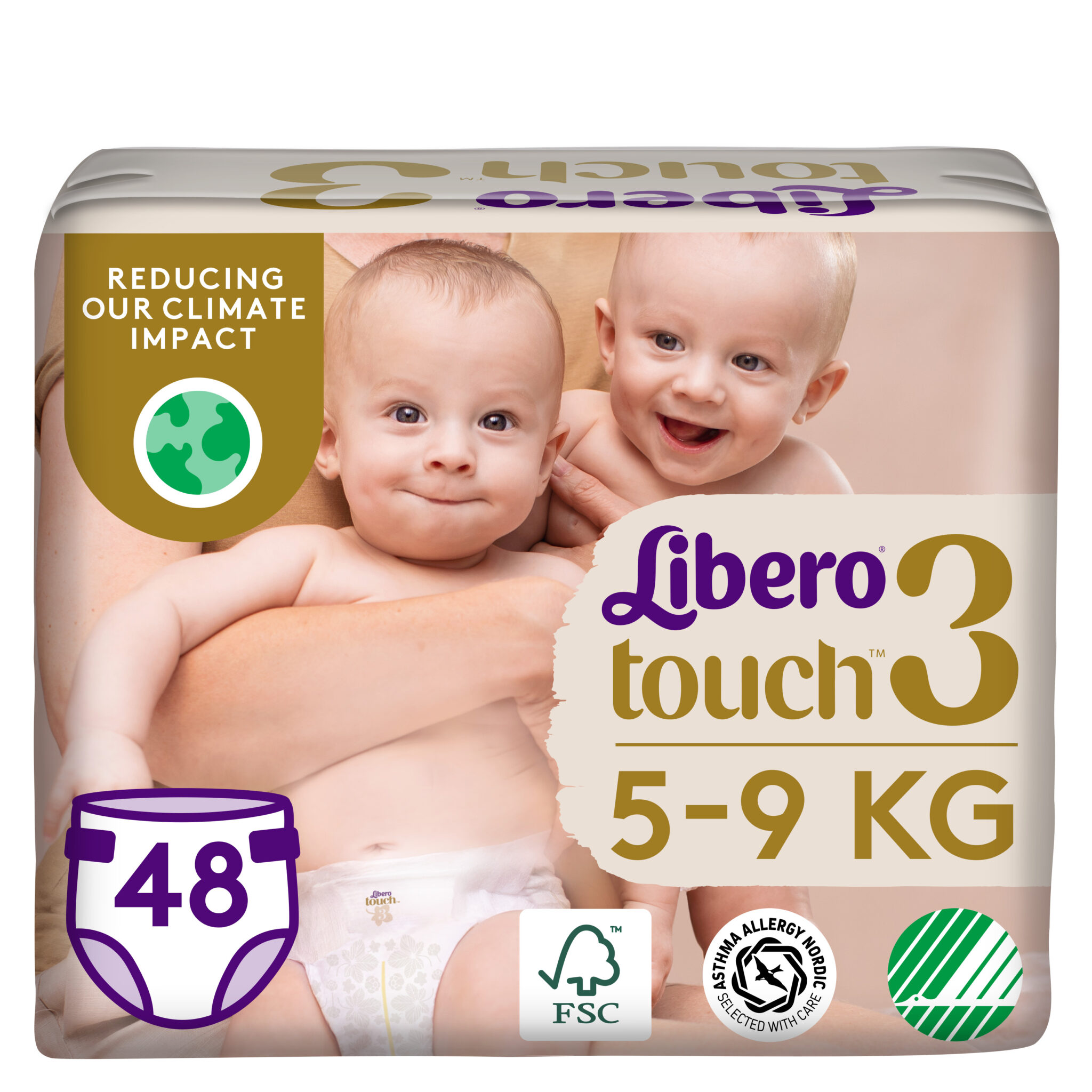 $Libero Touch 3 (4-8kg) 4x48stk