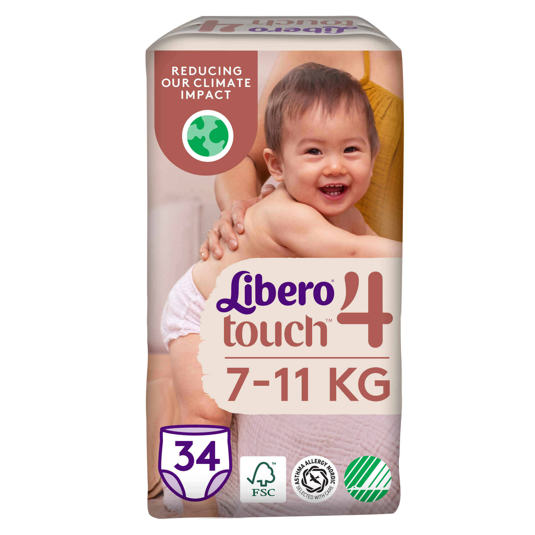 $LIBERO Touch pants 4 (7-11kg) 4x34stk