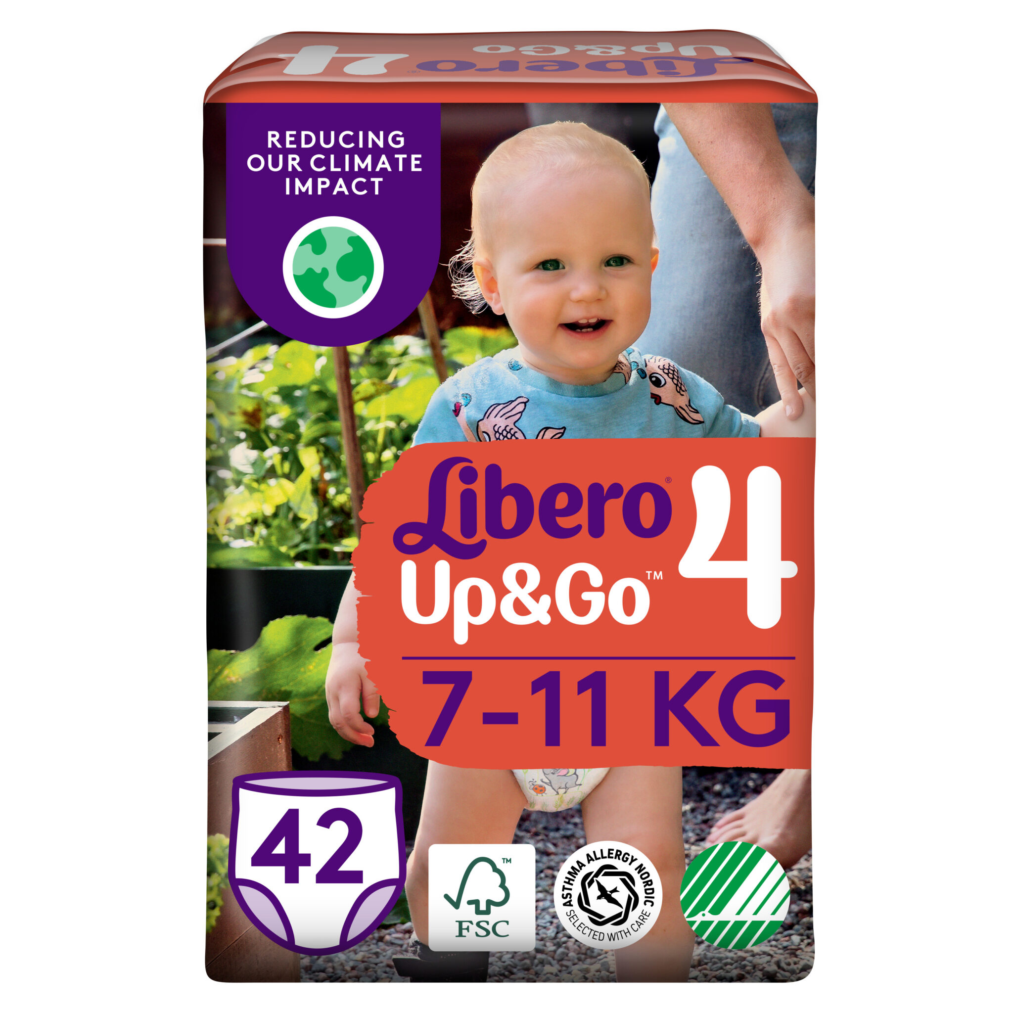 $Libero Up&Go 4 (7-11kg) 4x42stk