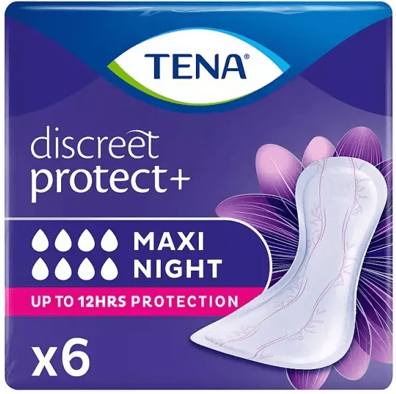 TENA Discreet MAXI NIGHT (6stk x 8)