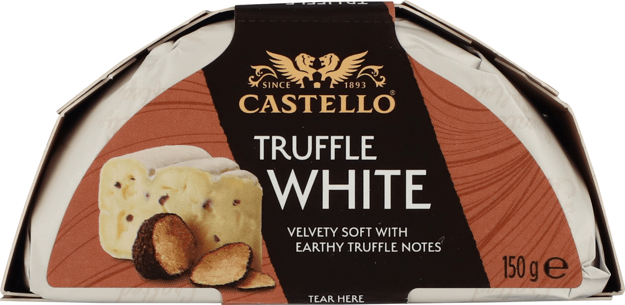 Castello hvitur með trufflum 6x150g