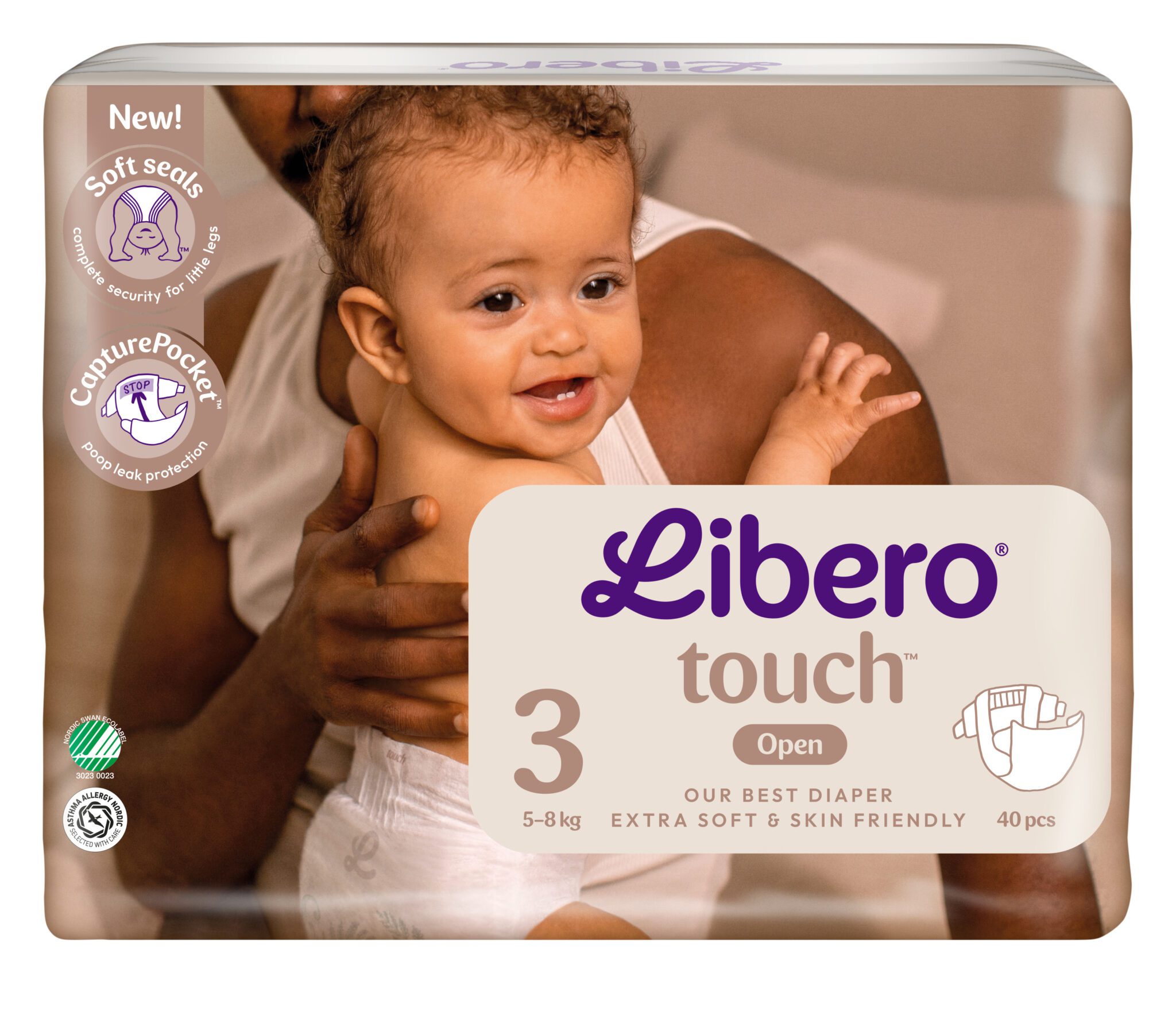 LIBERO Touch 3 (5-8kg) 6x40stk