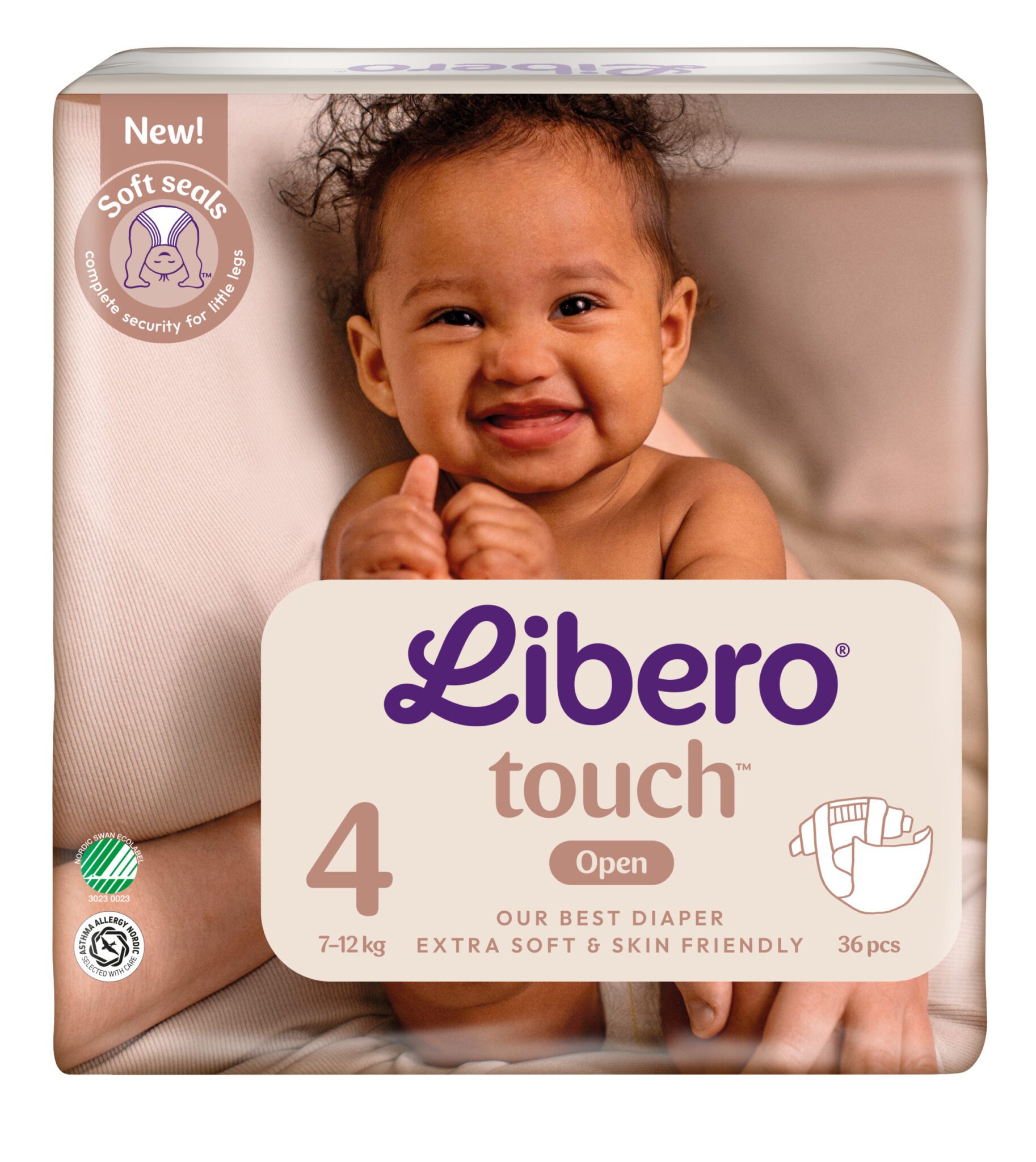 LIBERO Touch 4 (7-12kg) 6x36stk