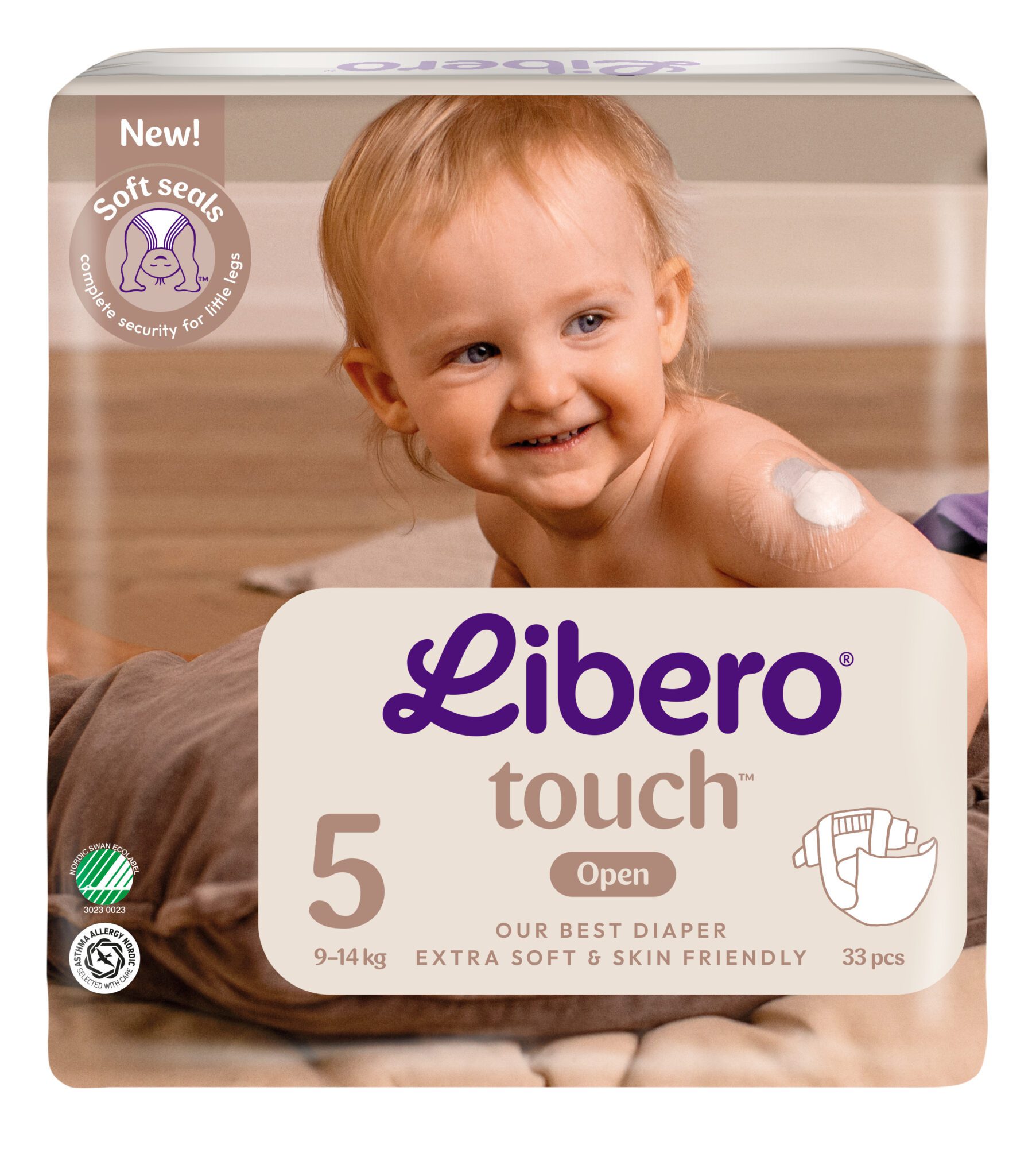 LIBERO Touch 5 (9-14kg) 6x33stk