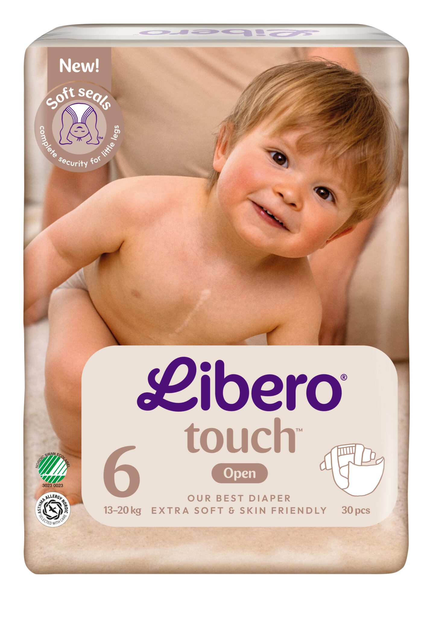 LIBERO Touch 6 (13-20kg) 4x30stk