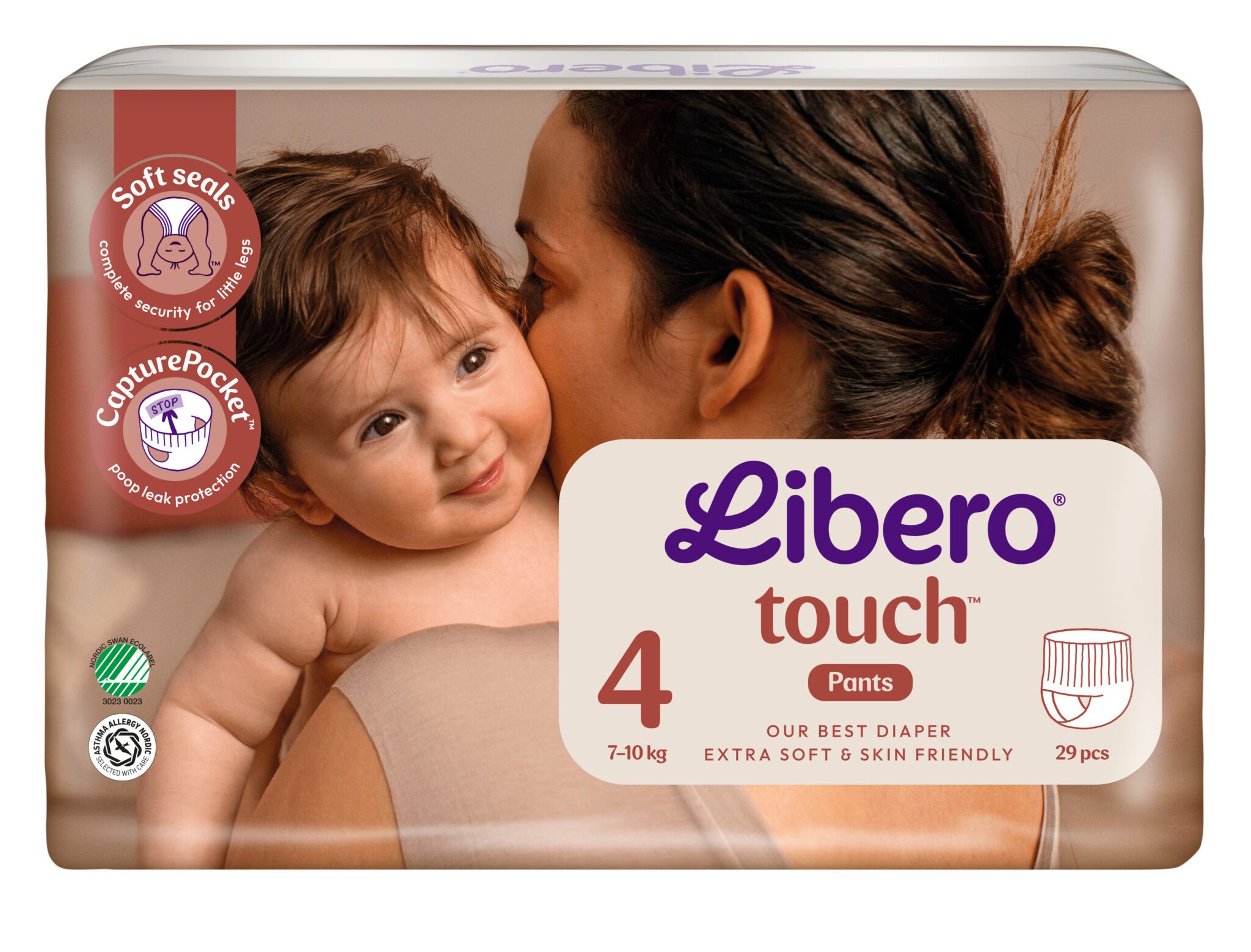 LIBERO Touch pants 4 (7-10kg) 3x29stk