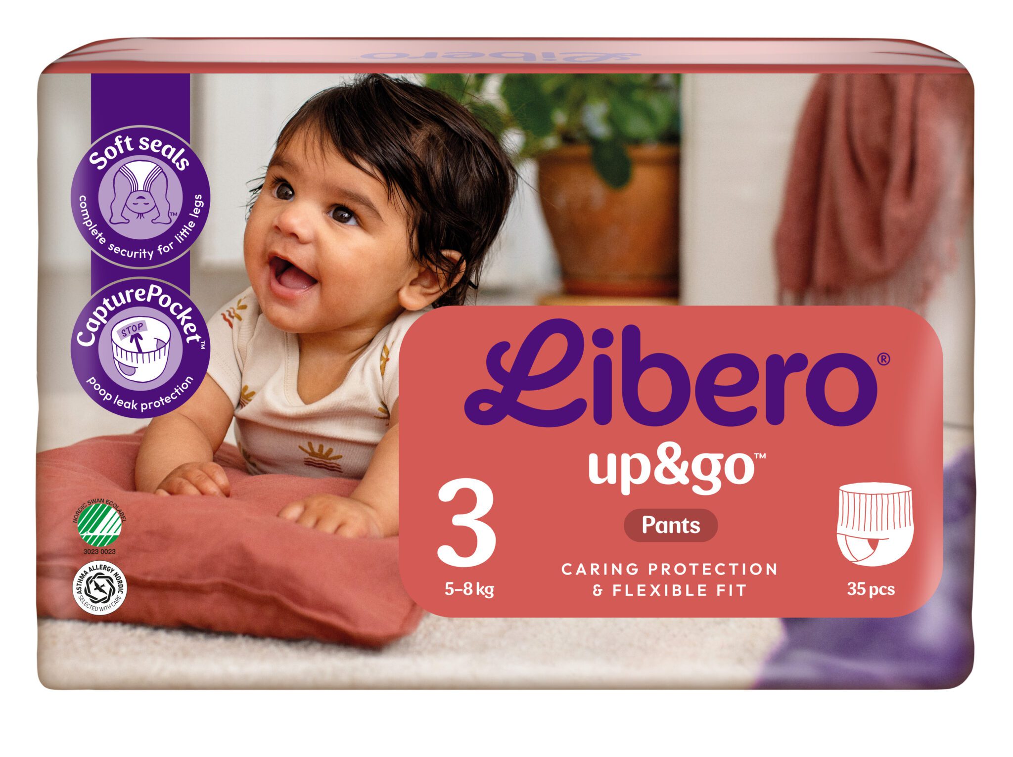 LIBERO Up&Go 3 (5-8kg) 3x35stk