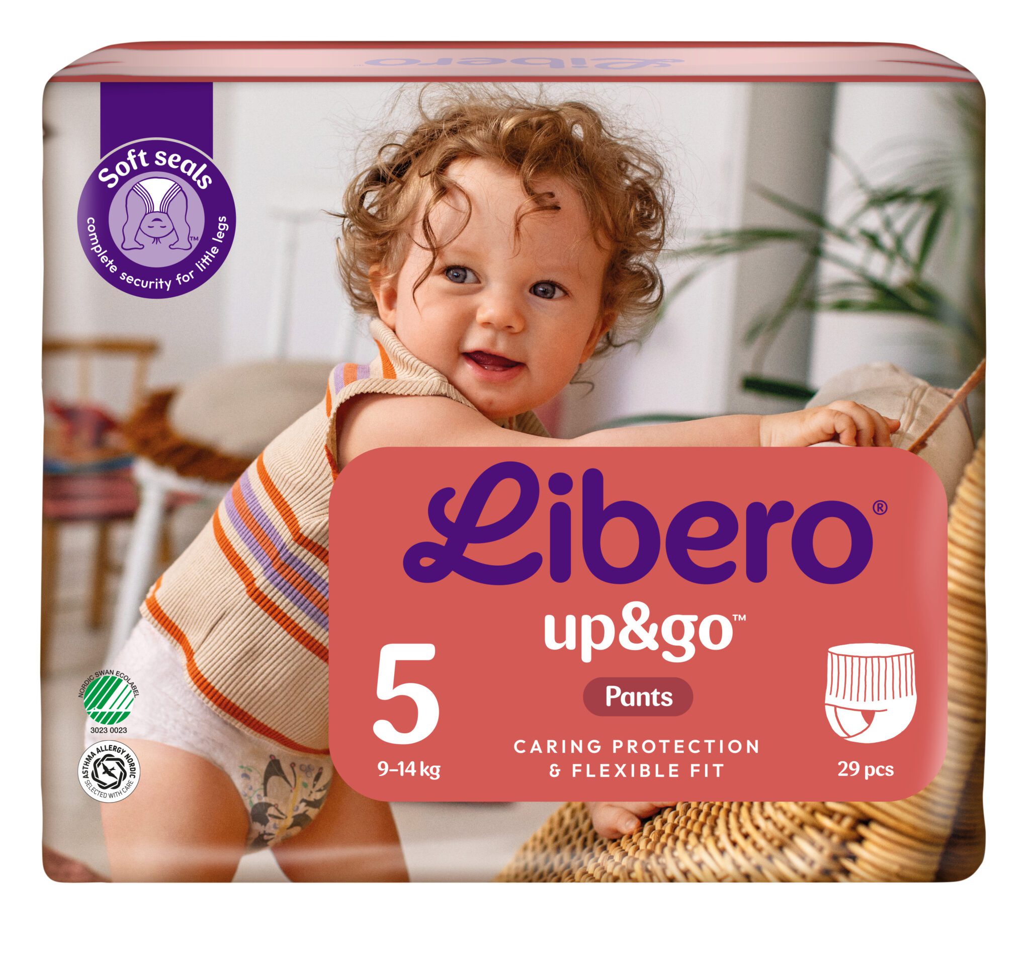 LIBERO Up&Go 5 (9-14kg) 4x29stk