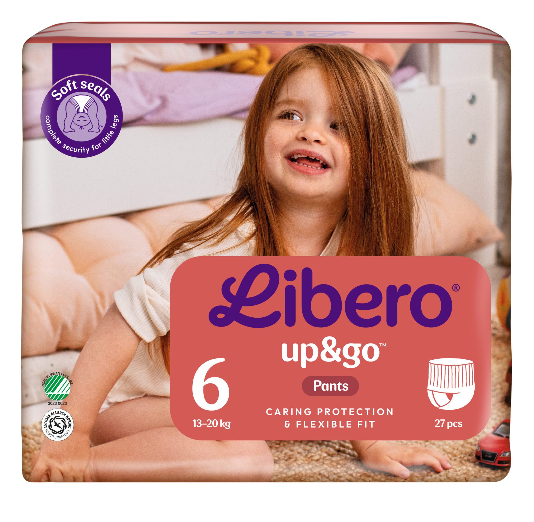 LIBERO Up&Go 6 (13-20kg) 4x27stk