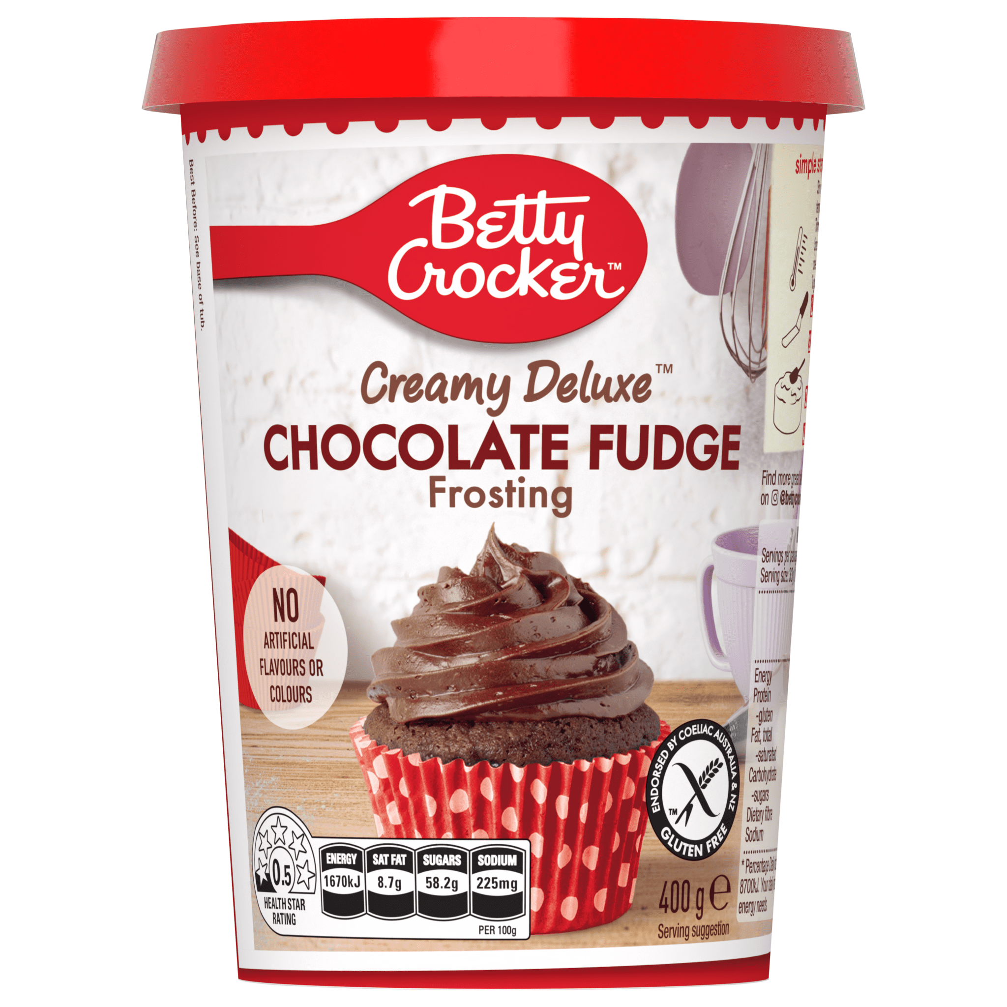 BC Frosting súkkulaðikrem 6×400 gr