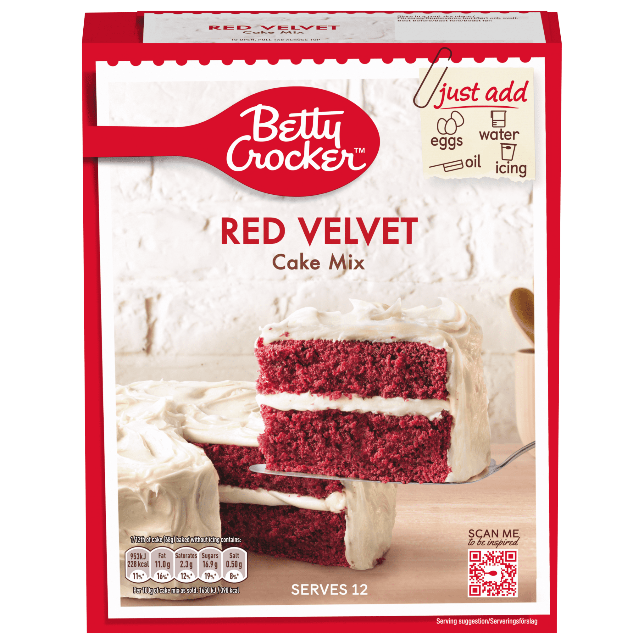 BC Red Velvet Cake 6x425g