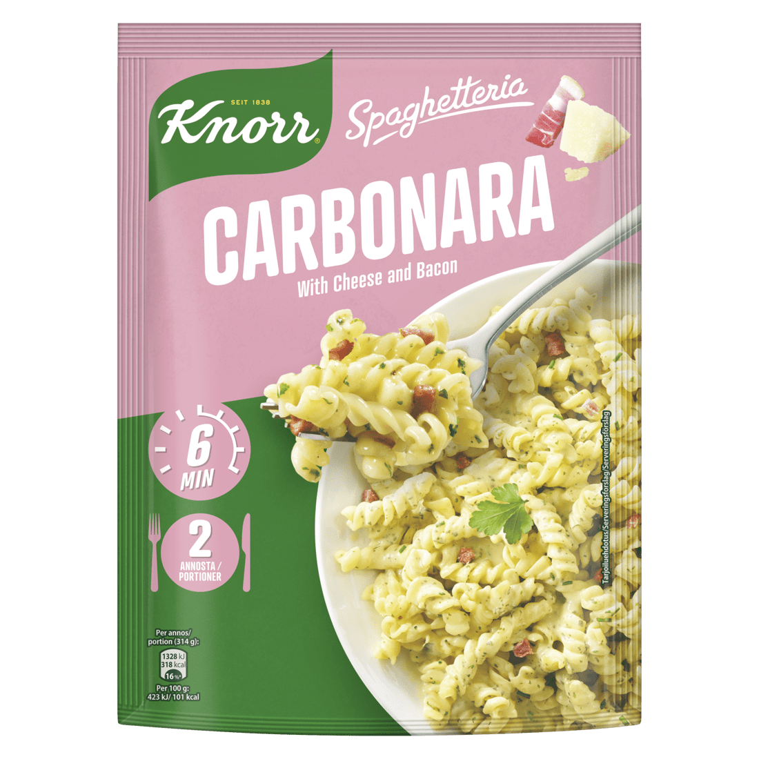 KNORR Spaghetteria Carbonara 9x154g