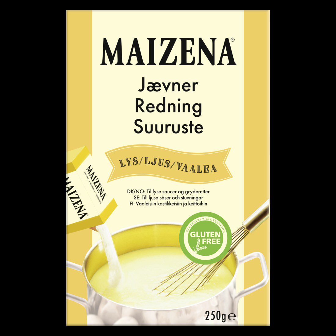 Maizena Sósujafnari ljós 16x250g