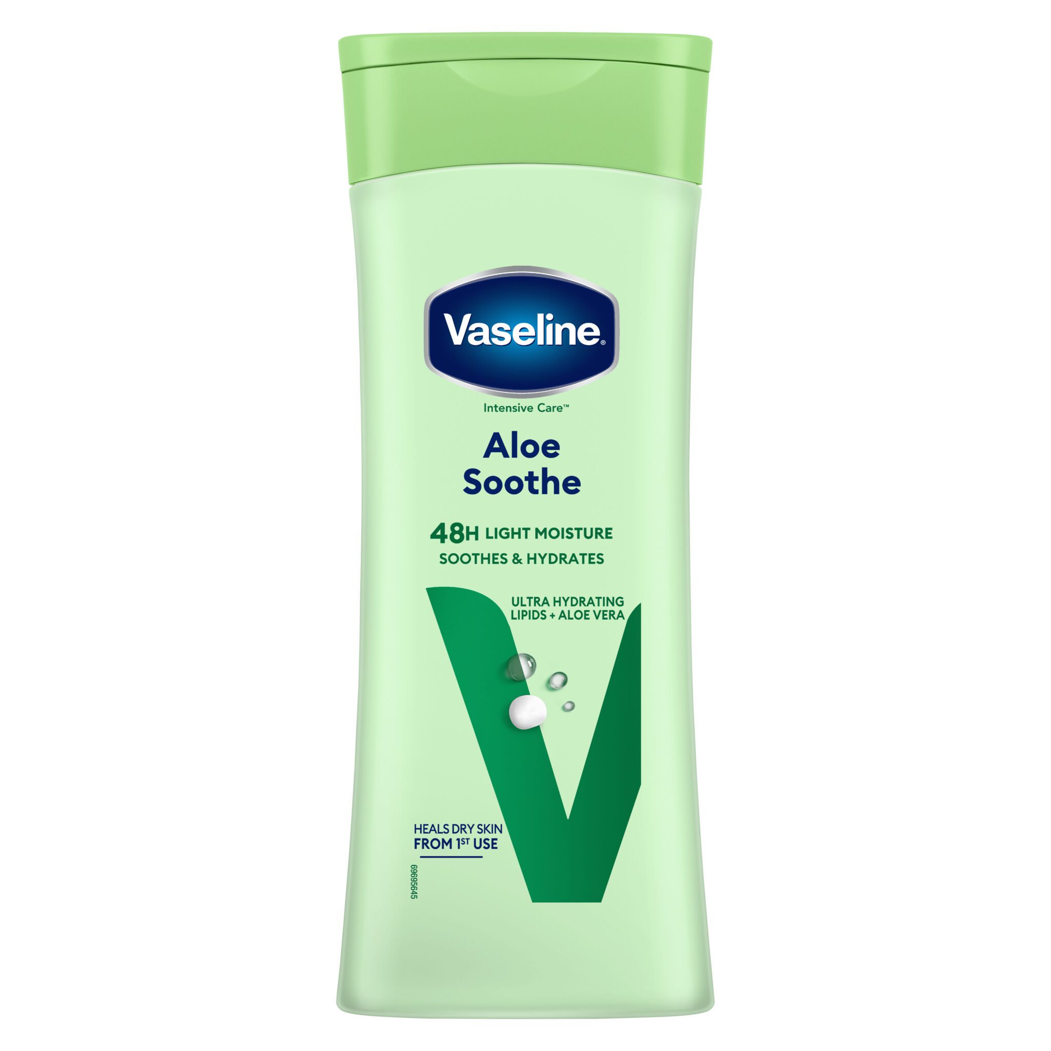 VASELINE BODY LOTION ALOE SOOTH 6X400ML