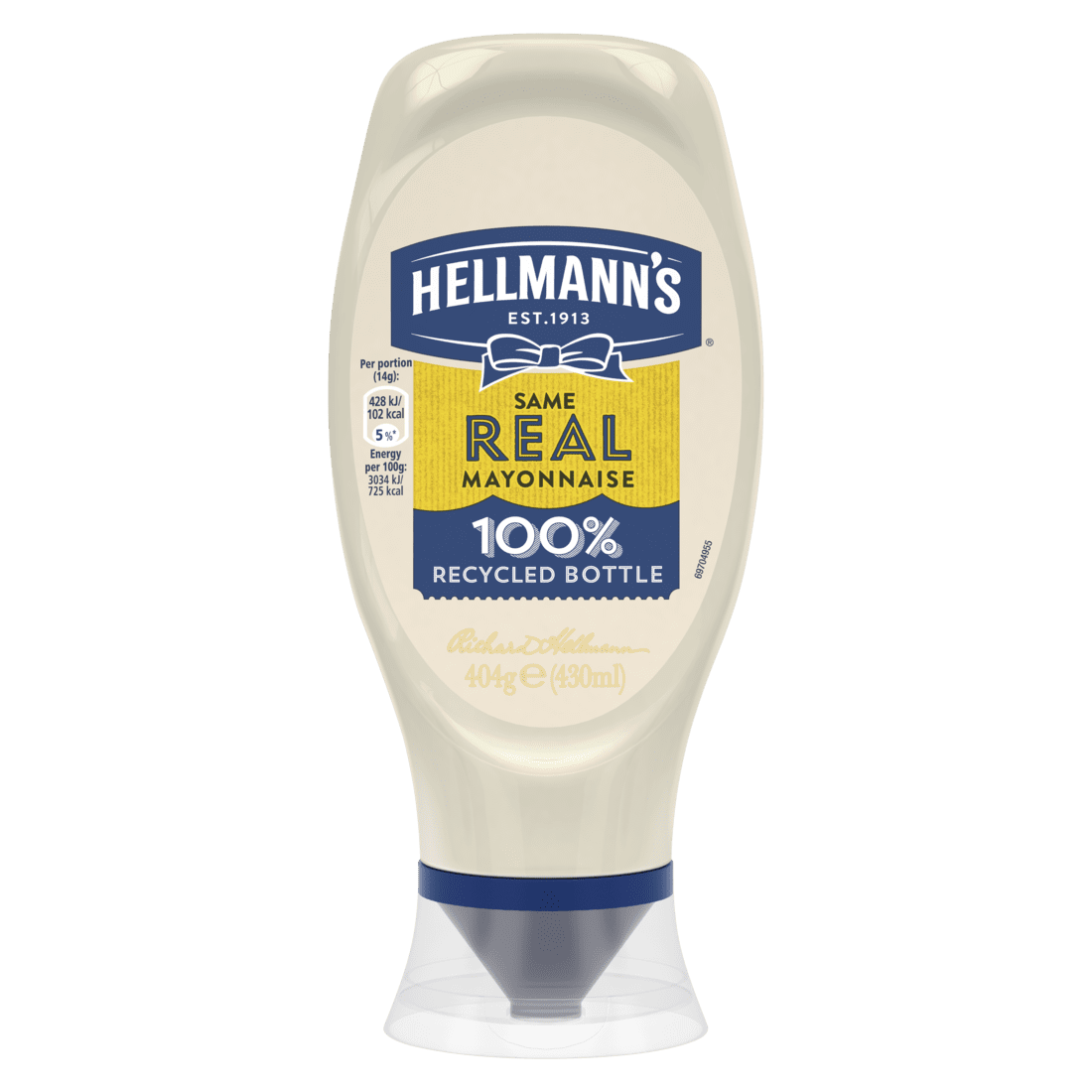Hellmann’s Mayonnaise SQ 8x430ML