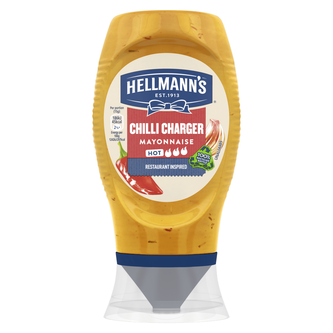 Hellmann’s Chilli Charger Majones 8x250g