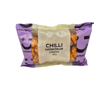 Til hamingju Chilli Hrískökur sterkar 15x120g