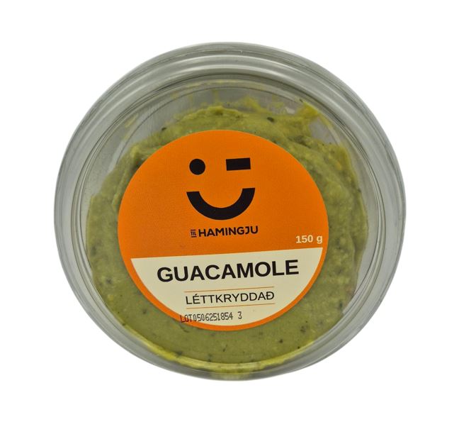 Til hamingju Guacamole Léttkryddað 48x150g