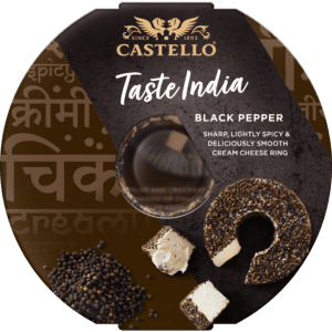 Castello Rjómaostur Taste India Pipar 10x125g