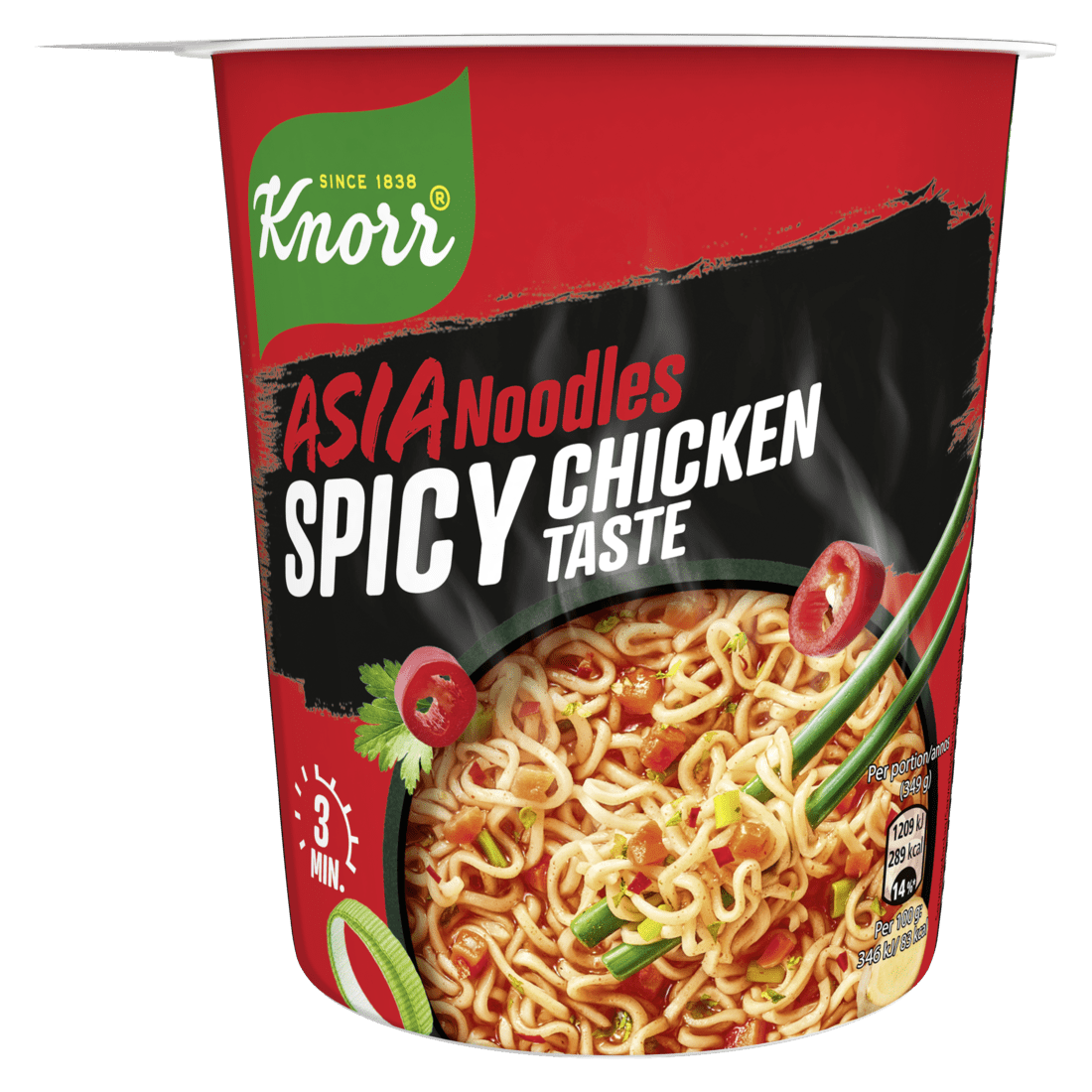 Knorr Asia Noodles Spicy Chicken 8x64g
