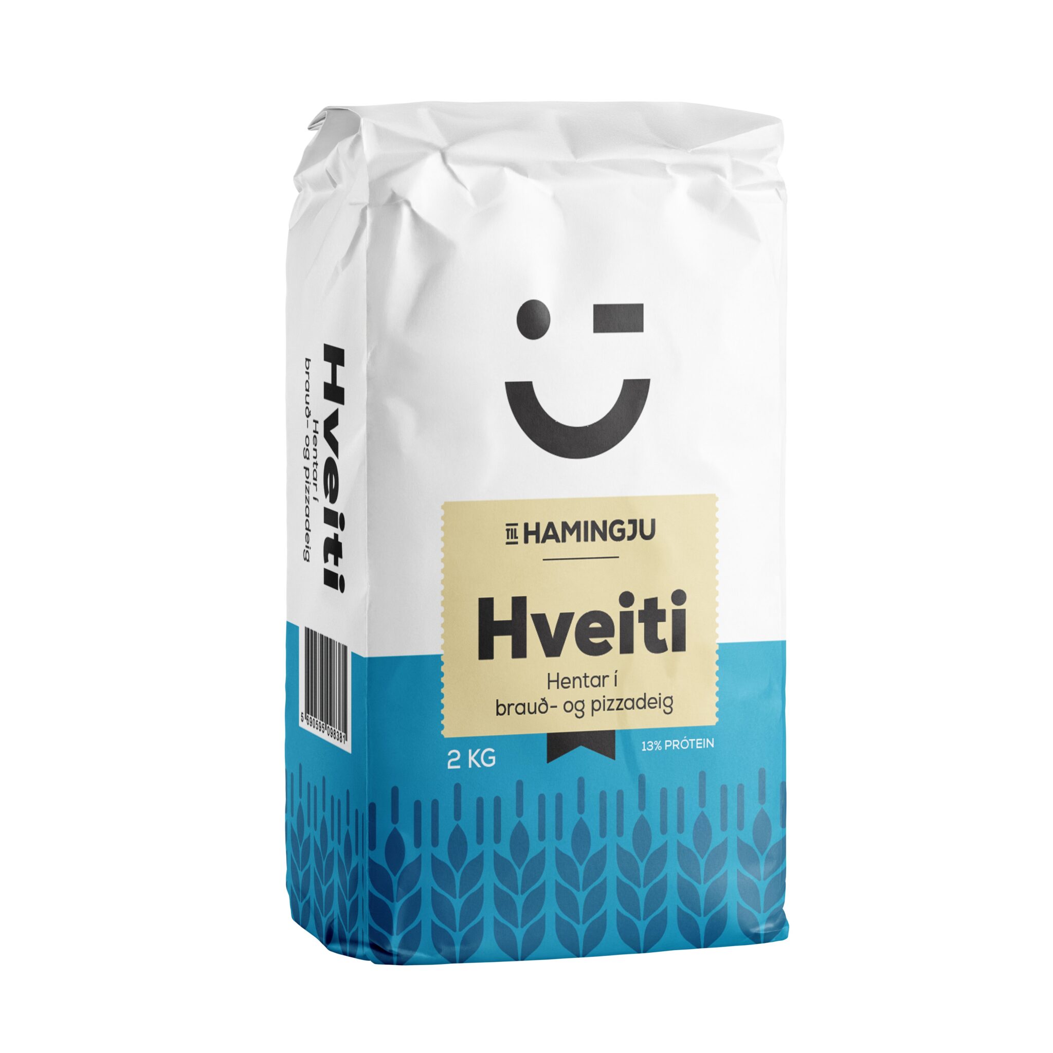 Til hamingju Brauðhveiti Blátt 6x2kg