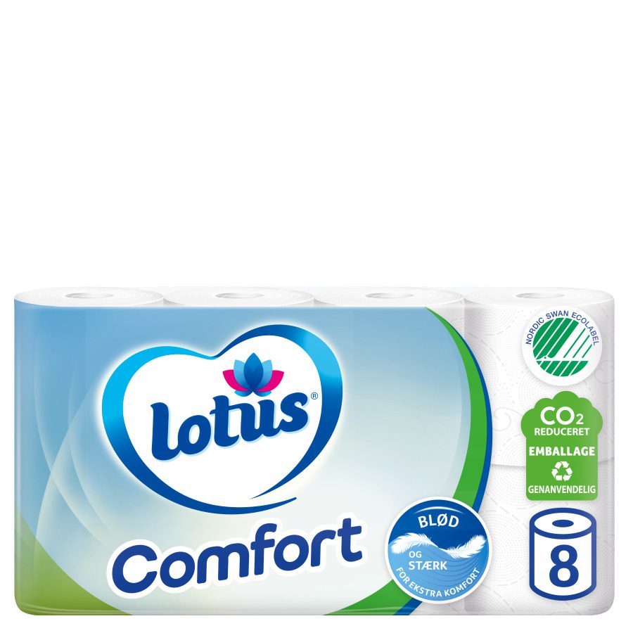 Lotus Comfort WC pappír 7x8stk
